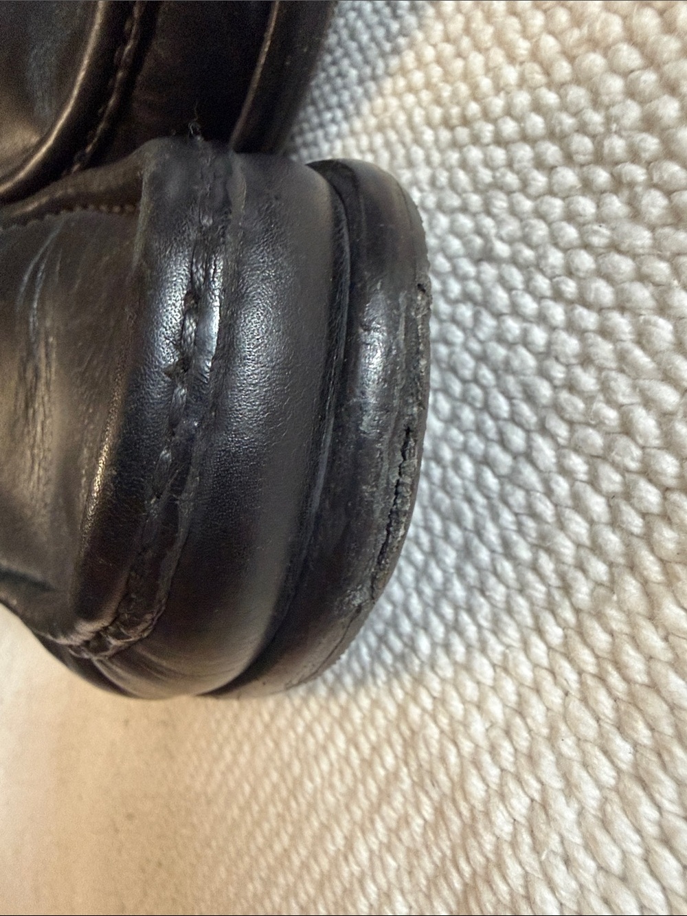 Gucci Black Leather Horsebit Slip-On Loafers - Picture 4 of 12